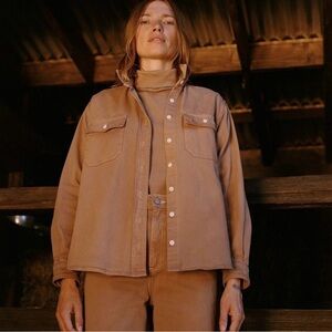 Rudy Jude Chamois shirt in Bark M